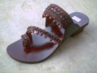 leather chapal khussa slipper