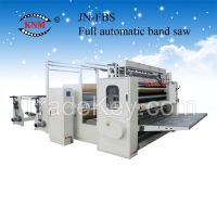 Fully automatic facial tissue production line