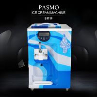 Pasmo commercial high overrun hot sale soft serve ice cream maker with air pump S111F