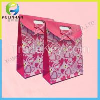 Custom luxury paper bag for cloth and shopping(factory sale price) 