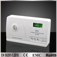 Self-contained carbon monoxide alarm