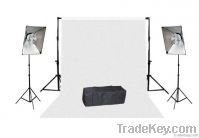 Continuous Lighting Kit With Background Support