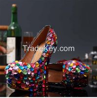 Wedding Shoes, Crystal Bridal Shoes, Crystal