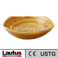 Honey Onyx Marble Stone Basin Bathroom Wash Basin