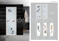 aluminum bathroom door