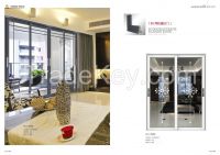 Good quality sliding internal aluminum door 