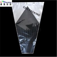 Highly transparent printed flower sleeves /clear plastic flower bag&amp;amp;flower cone