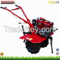 Hot sale farm diesel water cool tiller cultivator rotovator manufacturer