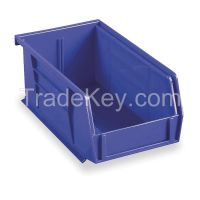 AKRO-MILS 30220BLUE F8647 Hang/Stack Bin 7-3/8 x 4-1/8 x 3 Blue