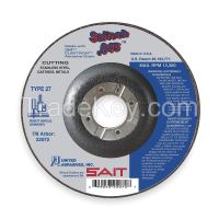 UNITED ABRASIVES-SAIT Abrsv Cut Whl, 4-1/2 Dx0.045In T, 7/8In AH