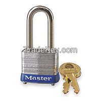 MASTER LOCK 7LF  Padlock KD 1-1/2 In H 4 Pin Steel