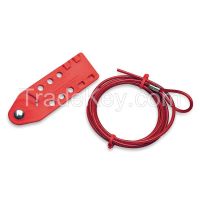 BRADY CABLO Tab-Cinching Cable Lockout 6 ft L