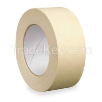APPROVED VENDOR 3KHJ7 Masking Tape Natural 2 in x 60 Yd.