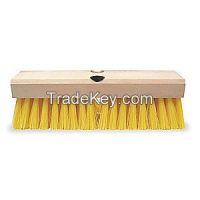 TOUGH GUY 3H382 Deck Scrub Brush 10 in Block 2 in Trim