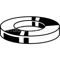 APPROVED VENDOR  U382050370001  Flat Washer SAE Zinc Fits 3/8 in PK100