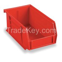 AKRO-MILS 30240RED F8697 Hang/Stack Bin 7 x8 1/4 x14 3/4 Red