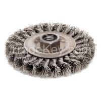 WEILER 13120 Twist Wire Wheel Brush Threaded