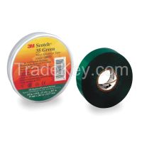 SCOTCH 3534X66GREEN Electrical Tape 3/4 x 66 ft 7 mil Green