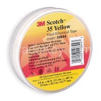 SCOTCH 3534X66YELOW Electrical Tape 3/4 x 66 ft 7 mil Yellow