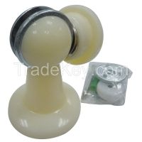 APPROVED VENDOR 33J783 Magnetic Door Holder Plastic Wall/Floor