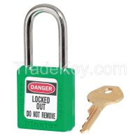 MASTER LOCK 410GRN  D1944 Lockout Padlock KD Green 1/4In. Dia.