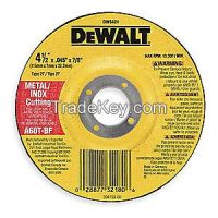 DEWALT DW8420 Depressed Center Whl, T27,4x0.045x5/8, AO