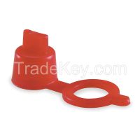   CAPLUGS  2PB19 Grease Fitting Cap Red PK10