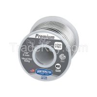 WORTHINGTON 333755 Plumbing Solder, Dia 0.118 In, 1lb