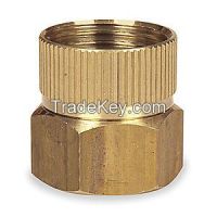 WESTWARD 4KG88 Hose To Pipe Adapter Swivel Dbl Female