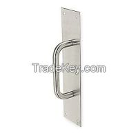 ROCKWOOD 102X70B32D Pull Plate Round Grip Dull 304 3 1/2 x15