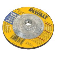 DEWALT DW8415 Depressed Ctr Whl, T27,4.5x1/4x5/8-11, AO