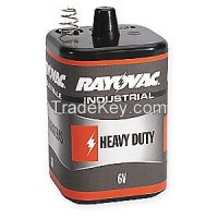RAYOVAC   6V-HD  Lantern Battery, Heavy Dty, 6V, Spring Term