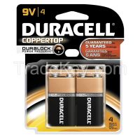 DURACELL MN16RT4Z Battery Alkaline 9V PK 4