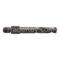 APPROVED VENDOR 16W784 Cobalt Threaded Shank Drill Short 1/8