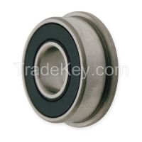 DAYTON 1ZGE6 Radial Bearing DBL Seal 0.2500 in Bore