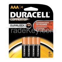 DURACELL MN2400B4Z Battery Alkaline AAA PK 4