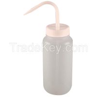 APPROVED VENDOR 6FAV1 Wash Bottle Standard Spout 16 oz. Clear