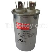 DAYTON   2MEC7   Run Capacitor, 20 MFD, 370V, Round