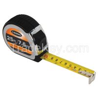 KESON   PG18M25   Tape Measure 1Inx25 ft/7.5m Chrome/Black KESON PG18M25