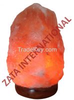 Himalayan Rock Salt Lamps Natural Ionizer 1.3 to 1.8 Kg 6ft Cord Bulb w Base