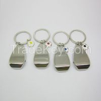 Metal wrench bottle opener keyring