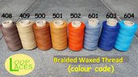 Braided Wax Thread