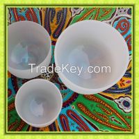 Quartz Crystal Singing Bowls 