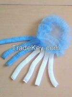 Disposable Surgical Bouffant Clip Cap / Medical Comfortable Disposable Clip Cap/ Bouffant Clip Cap / High Quality Non-Woven Disposable Clip Bouffant Cap/