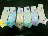 Bamboo Charcoal Fiber Socks Ms Fiber Socks Summer Lovely Gift Box Sox Thin Cotton Female Socks