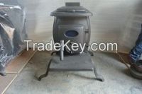 Cast Iron Pot Belly Stove 