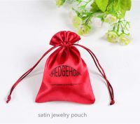 satin gift drawstring bag