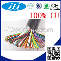 Copper 24AWG Cat3 25 Pairs Telephone Cable for Indoor