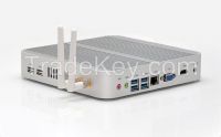 2G Ram 8G mSata SSD Linux Mini PC Windows, Intel Core i5, 6USB,HDMI,VGA,RJ-45,Intel i5 core 4200U, Silver Aluminum