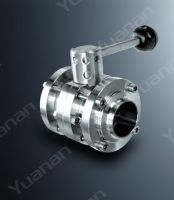 Manual flange butterfly valve 